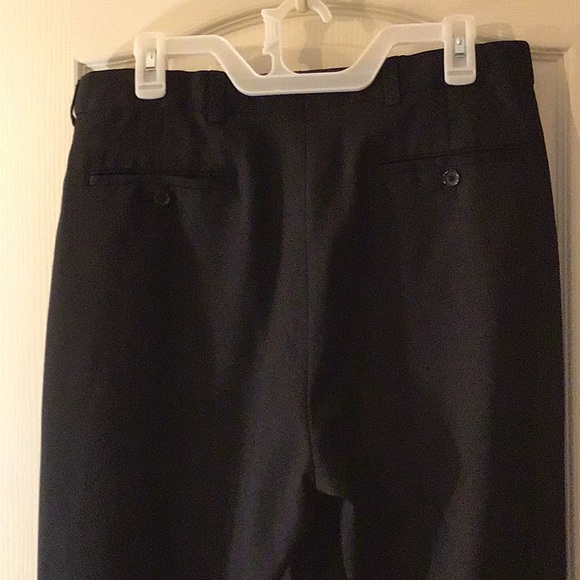 Architect Black Dress Pants Mens 34x34 - Picture 3 of 6